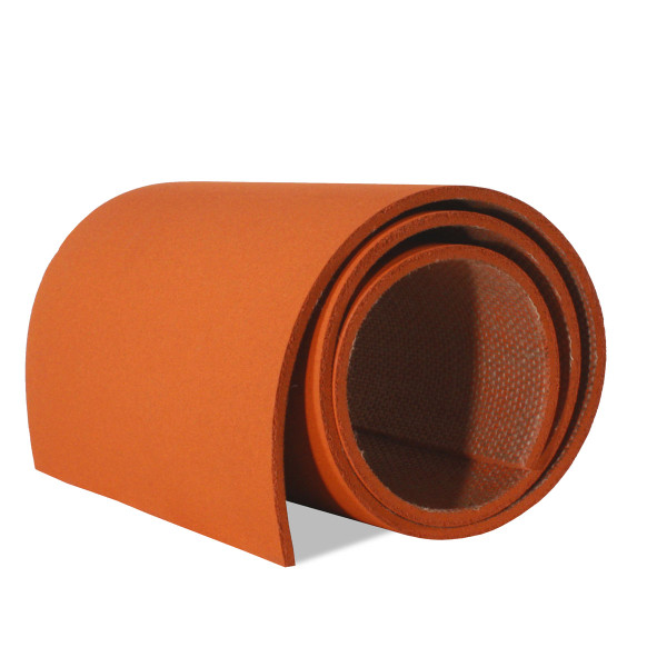 Picture of Forbo Tangerine Zest 2211 colored cork roll slit to 12 inch width